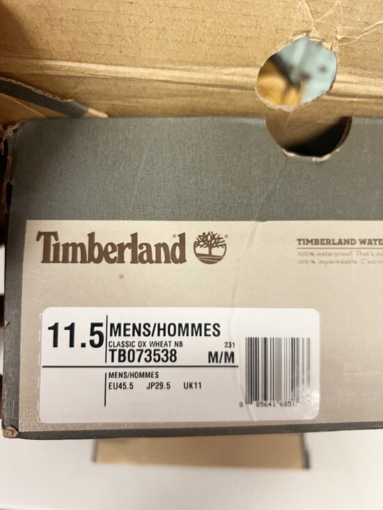 Timberland TB073538 Men’s Wheat Waterproof Low Top Oxford Work Boots main image 5